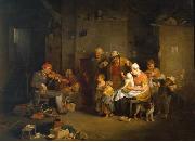 Sir David Wilkie The Blind Fiddler oil painting on canvas